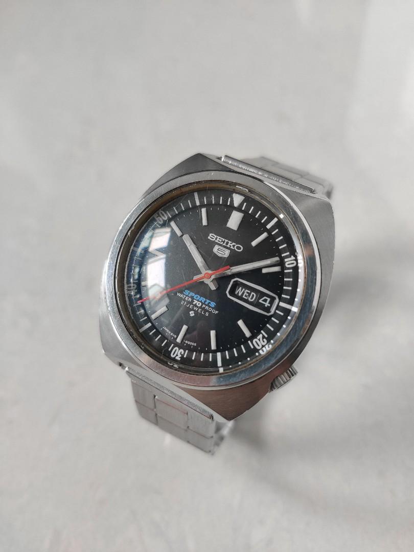 Mint JDM Vintage Seiko Sports Diver 6119-6020 from 1969, Luxury, Watches on  Carousell