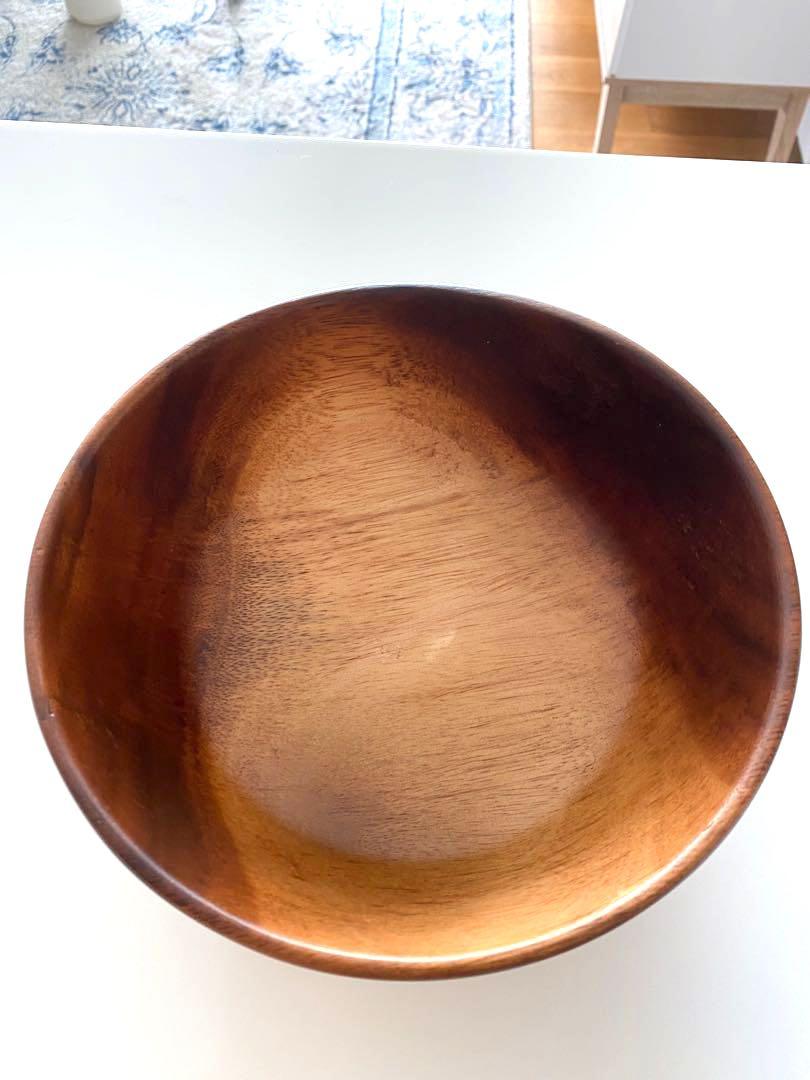 [Move out sale] MUJI Wooden Bowl, Home Appliances, Kitchenware on Carousell