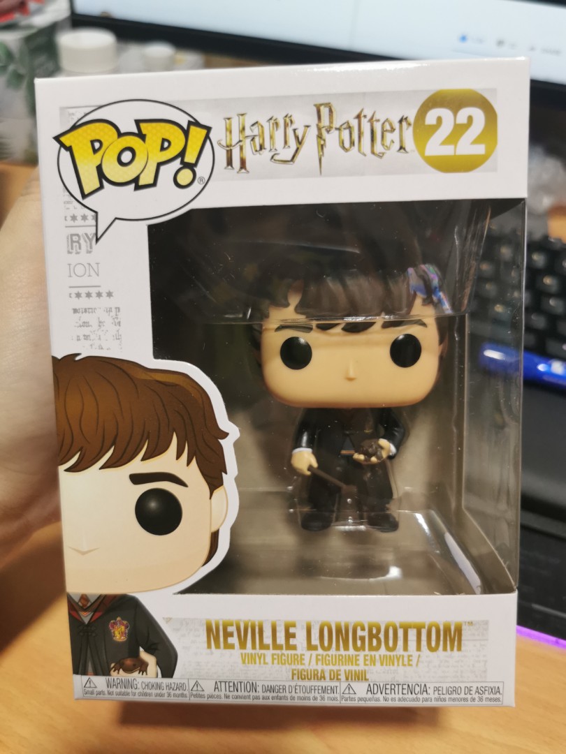 neville longbottom pop vinyl