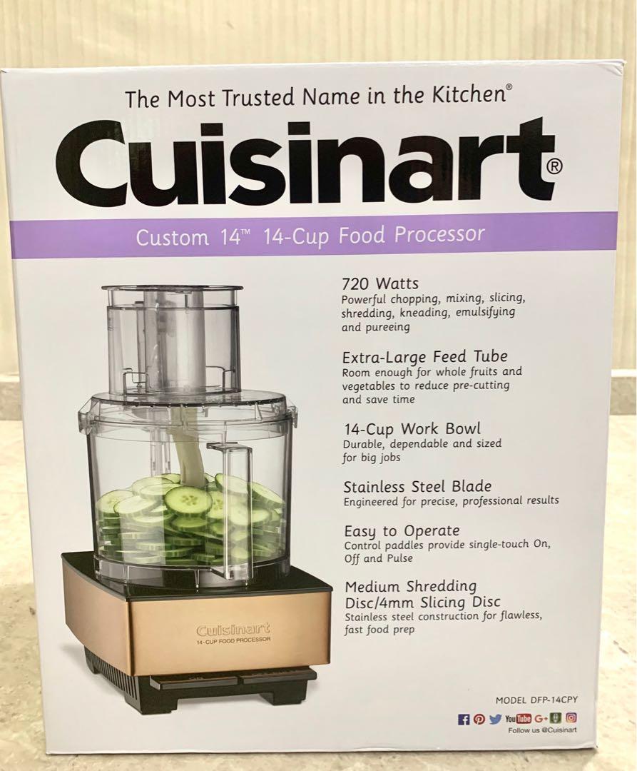 NEW CUISINART 14 CUP FOOD PROCESSOR GIFT FROM USA!, Furniture  Home  Living, Kitchenware  Tableware, Food Organisation  Storage on Carousell