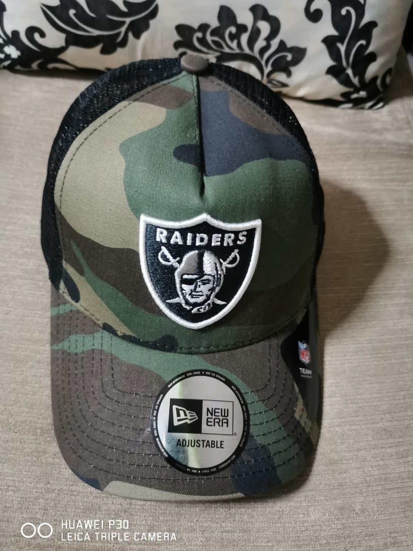 raiders trucker snapback