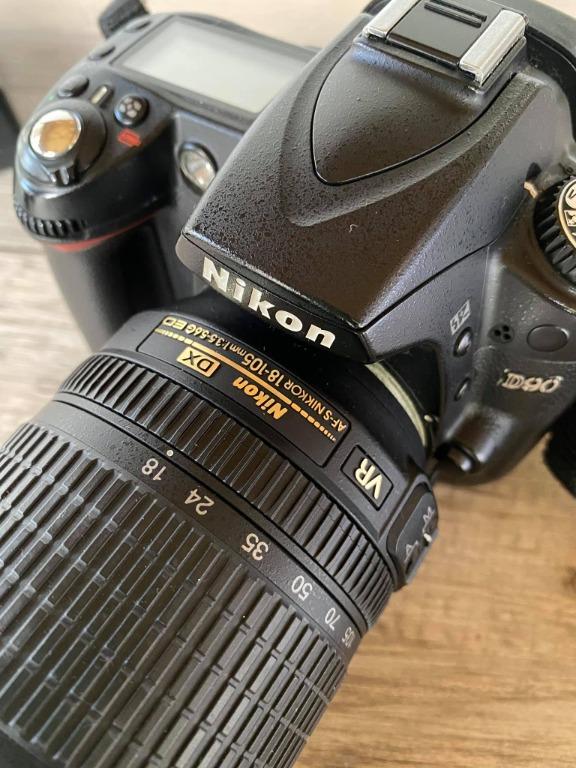 nikon d90 camera with low shutter count