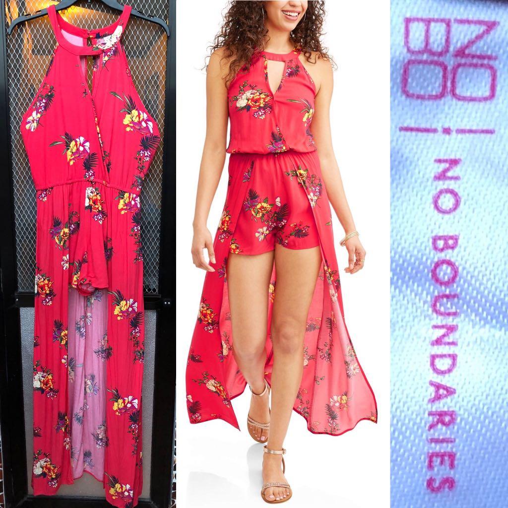 no boundaries romper dress