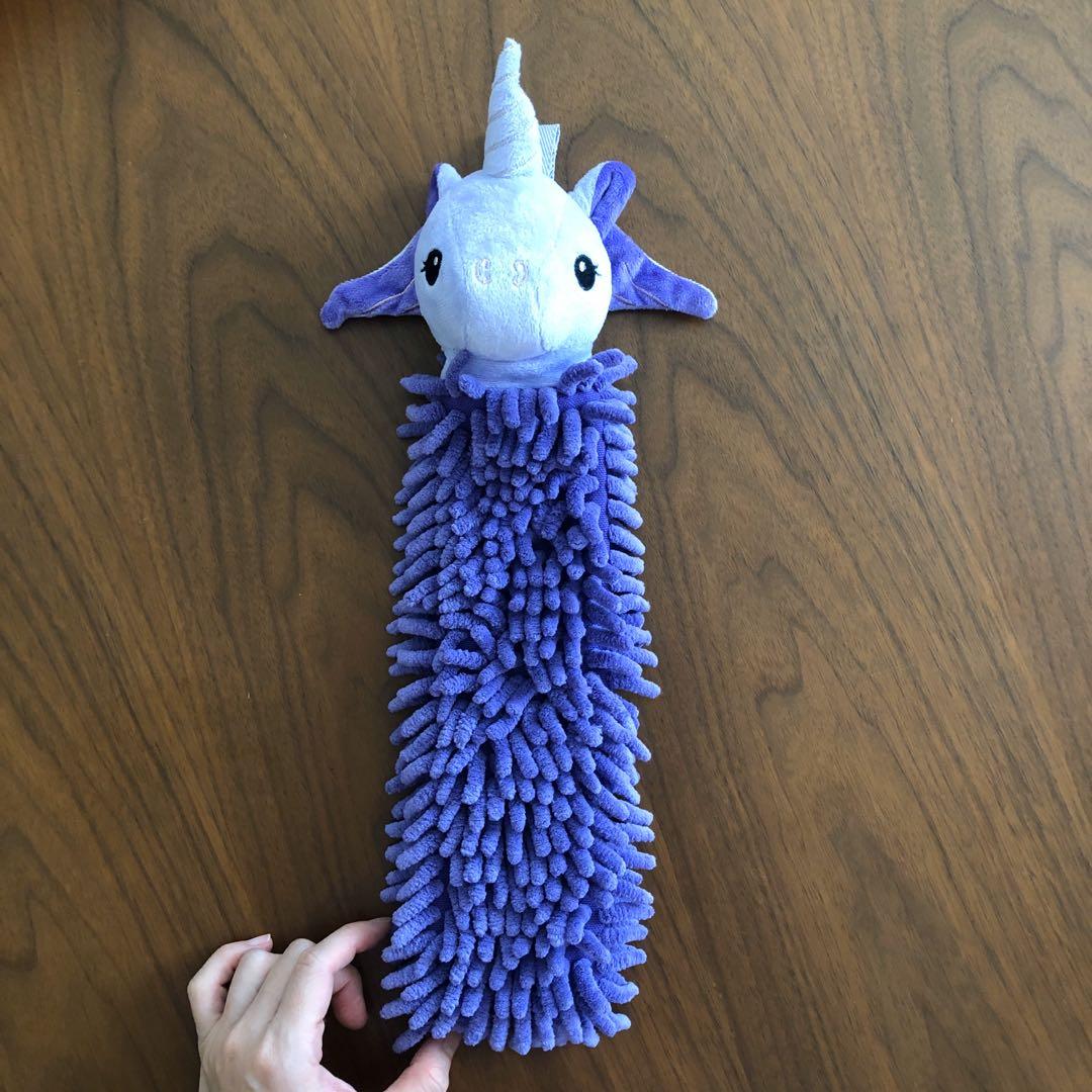 Norwex Purple Unicorn Hand Towel Babies Kids Bathing