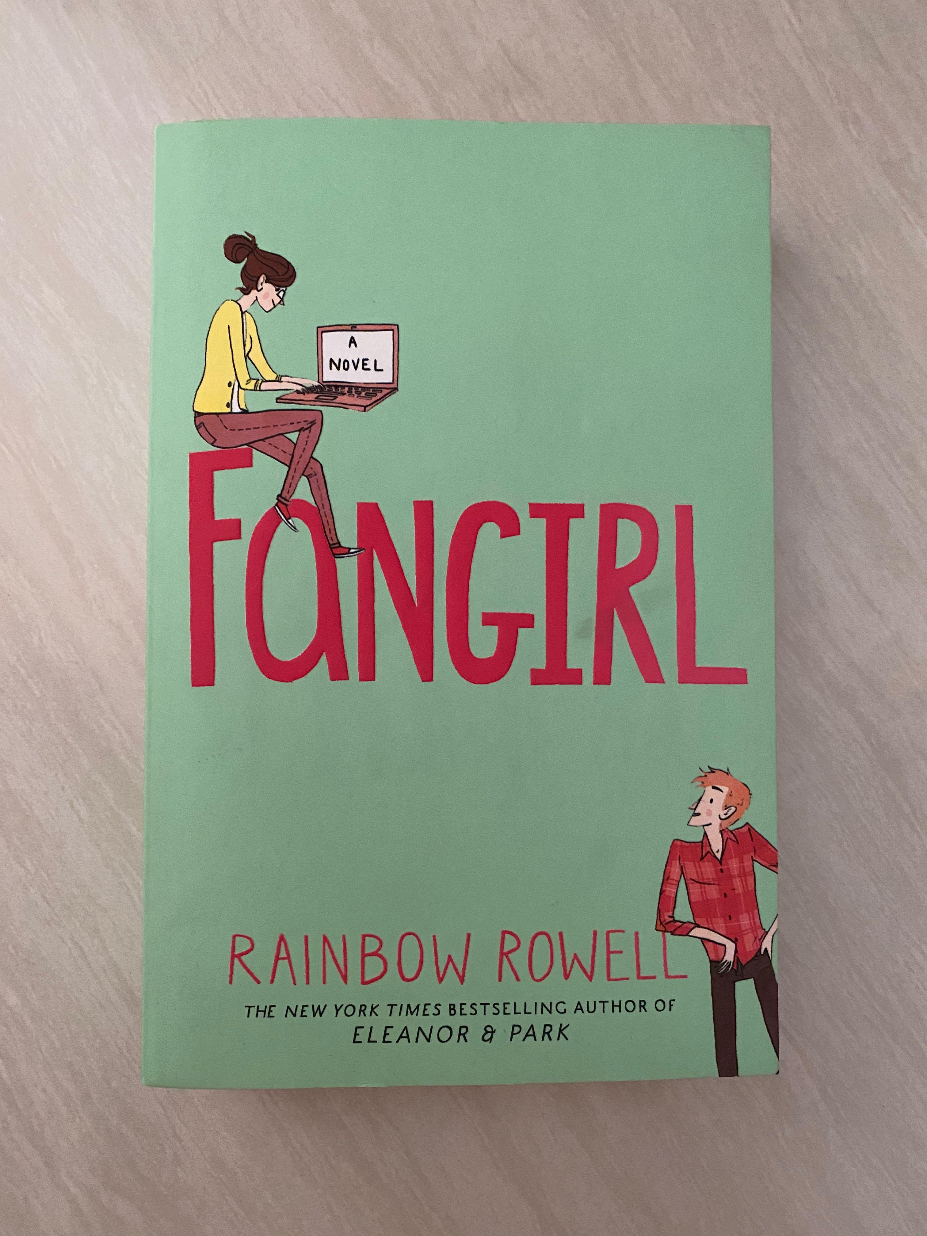 Novel Fangirl By Rainbow Rowell Buku Alat Tulis Buku Di Carousell