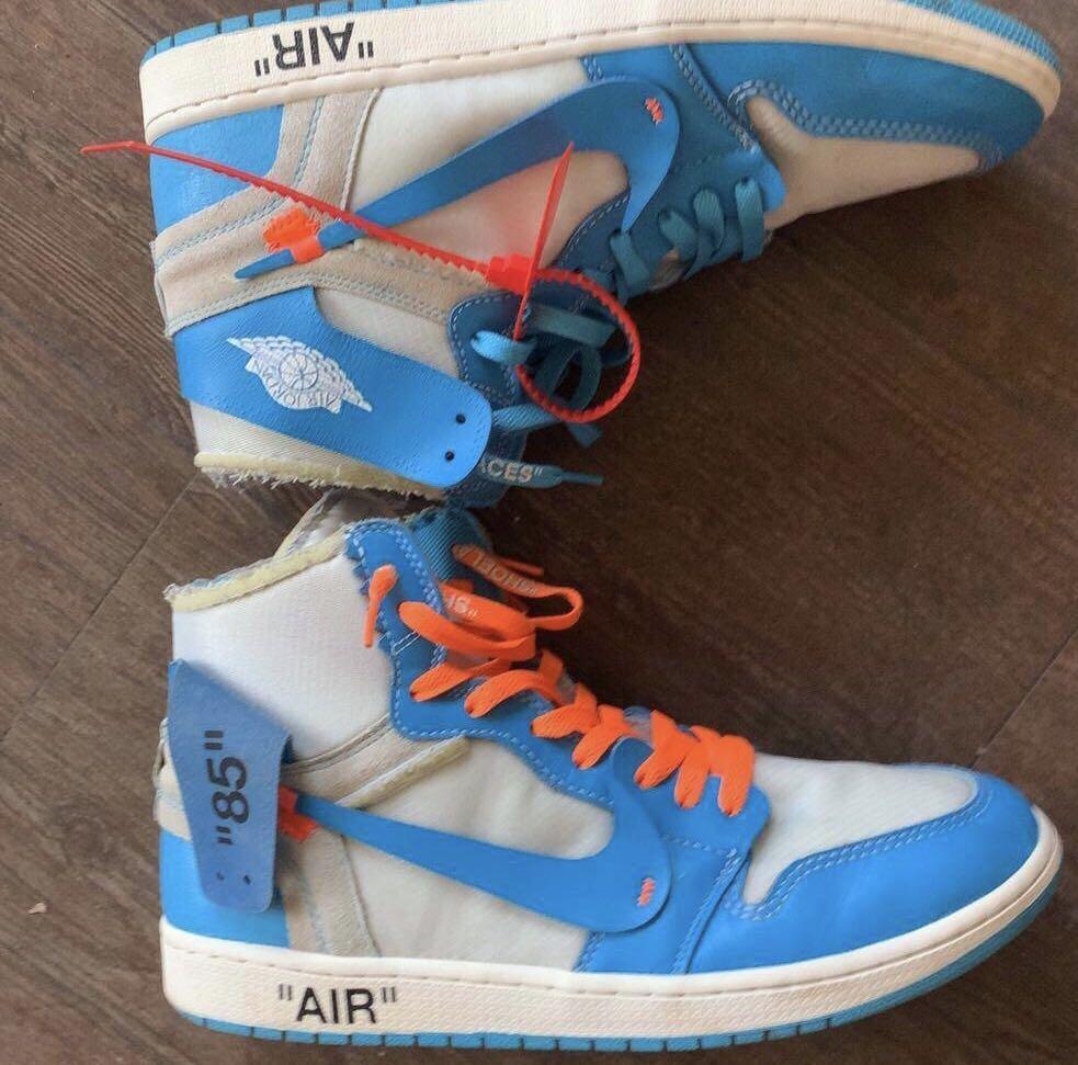 unc aj1 off white