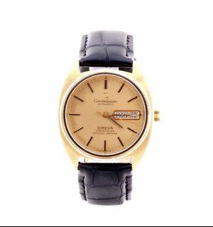 OMEGA Constellation Day Date Gold Cap 1021 Men's Watch