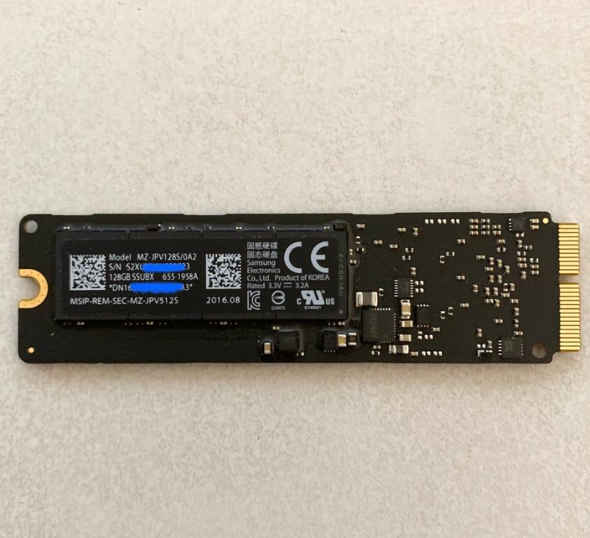 Original Apple 128gb SSD Upgrade for Macbook Pro 13