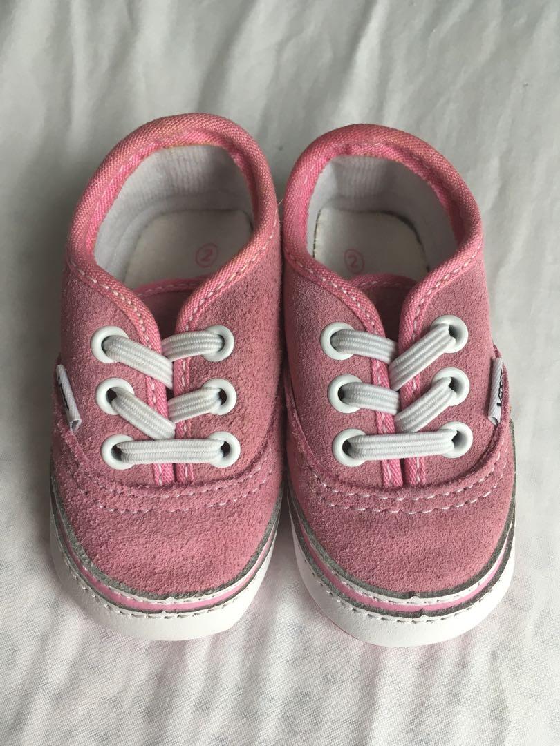 baby girl pink vans