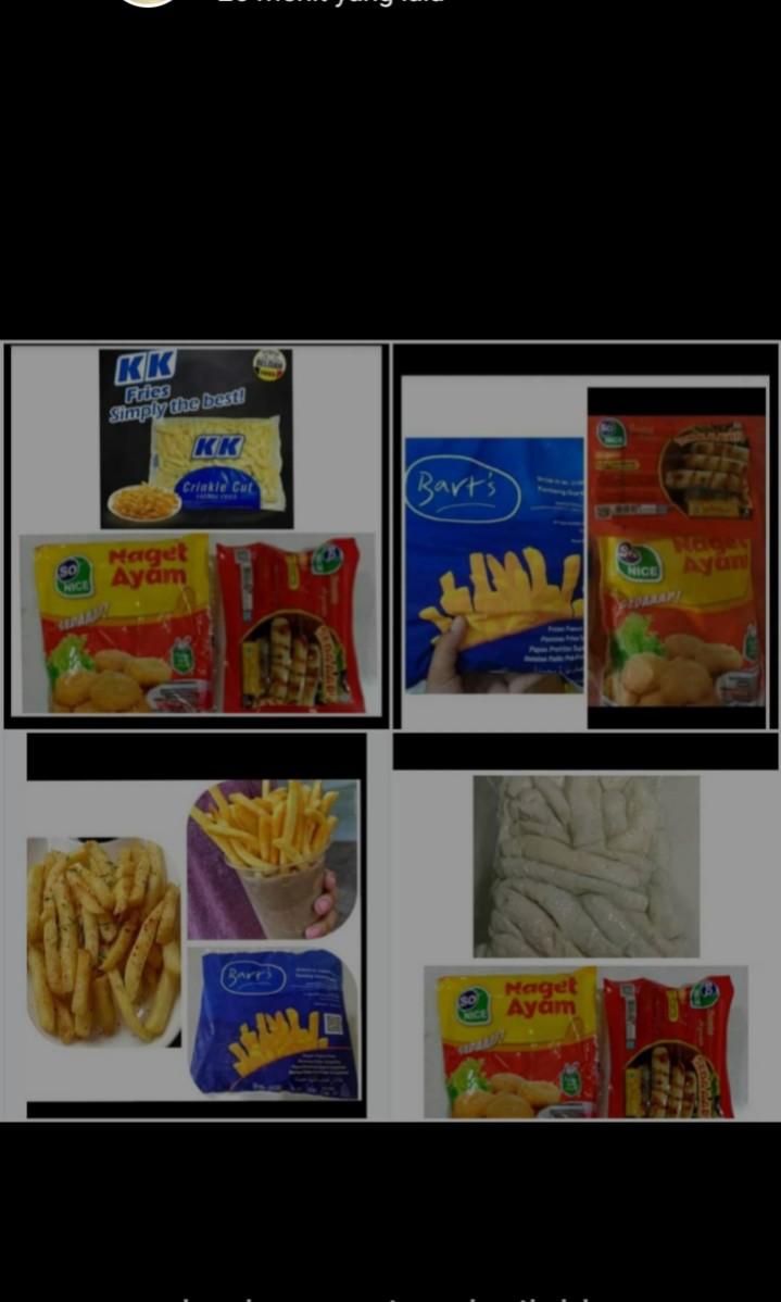 Paketan Naget Kentang Sosis Atau Otak Otak Makanan Minuman Makanan Instan Di Carousell