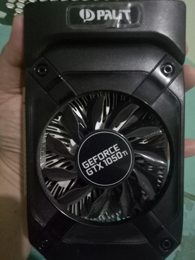 palit gtx 1050 ti stormx 4gb second hand