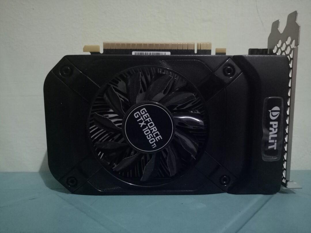 palit gtx 1050 ti stormx 4gb second hand