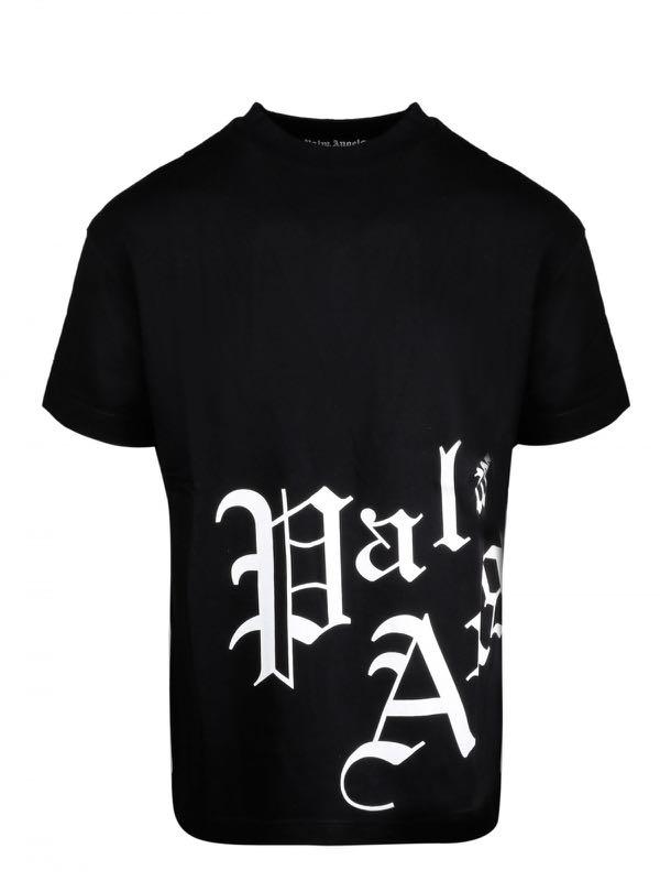 Palm angels top gothic t shirt