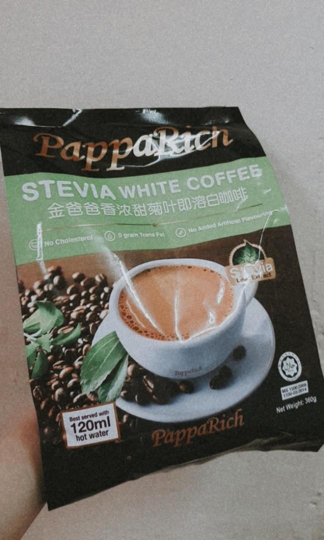 Papparich Stevia White Coffee Food Drinks Drinks On Carousell