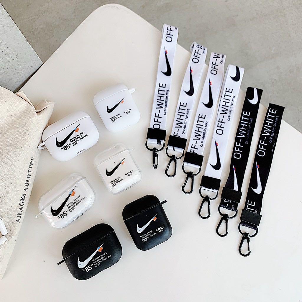 PO Nike Off White AirPods Case with Lanyard, Mobile ...