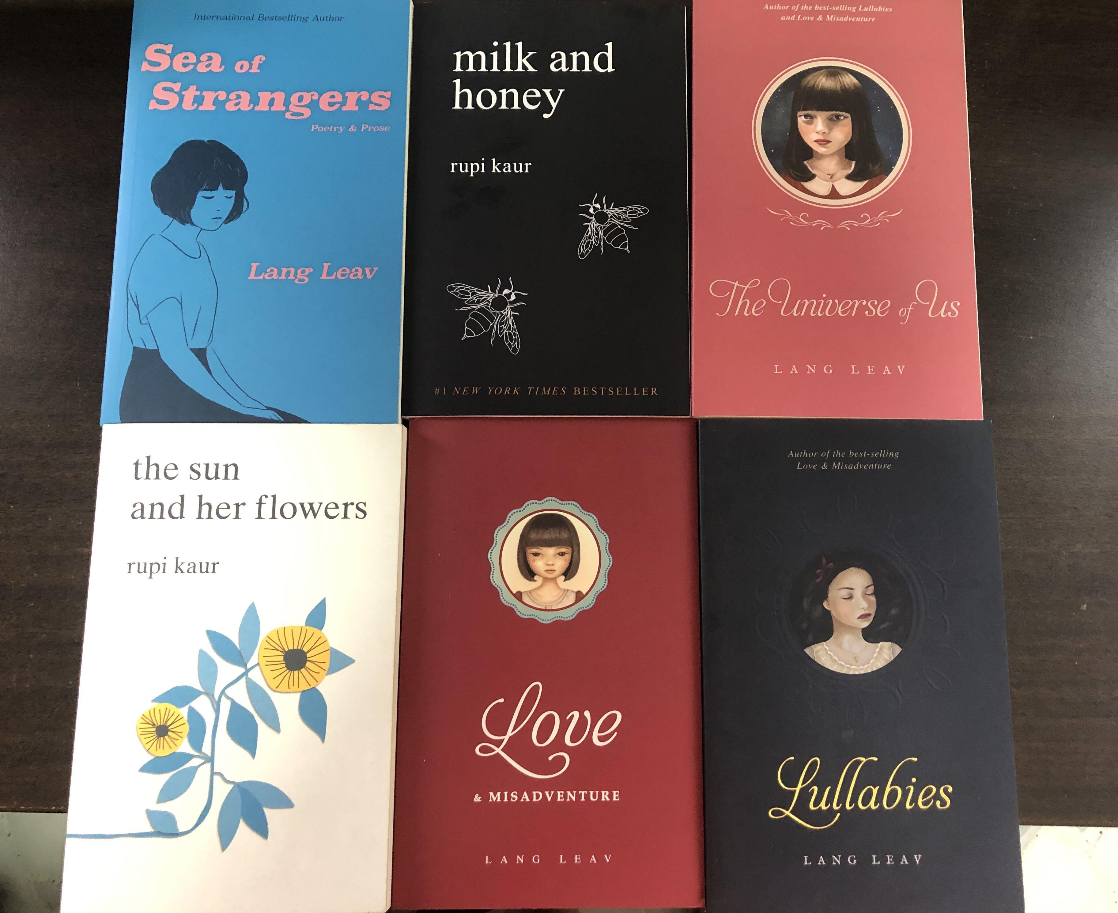 Sale Books Poetry Lang Leav And Rupi Kaur Hobbies Toys Books Magazines Fiction Non Fiction On Carousell