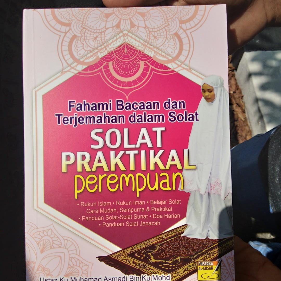 Praktikal Solat Lelaki Dan Solat Perempuan Books Stationery Books On Carousell