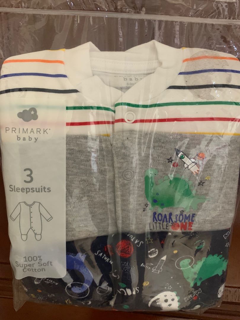 primark baby sleepsuits