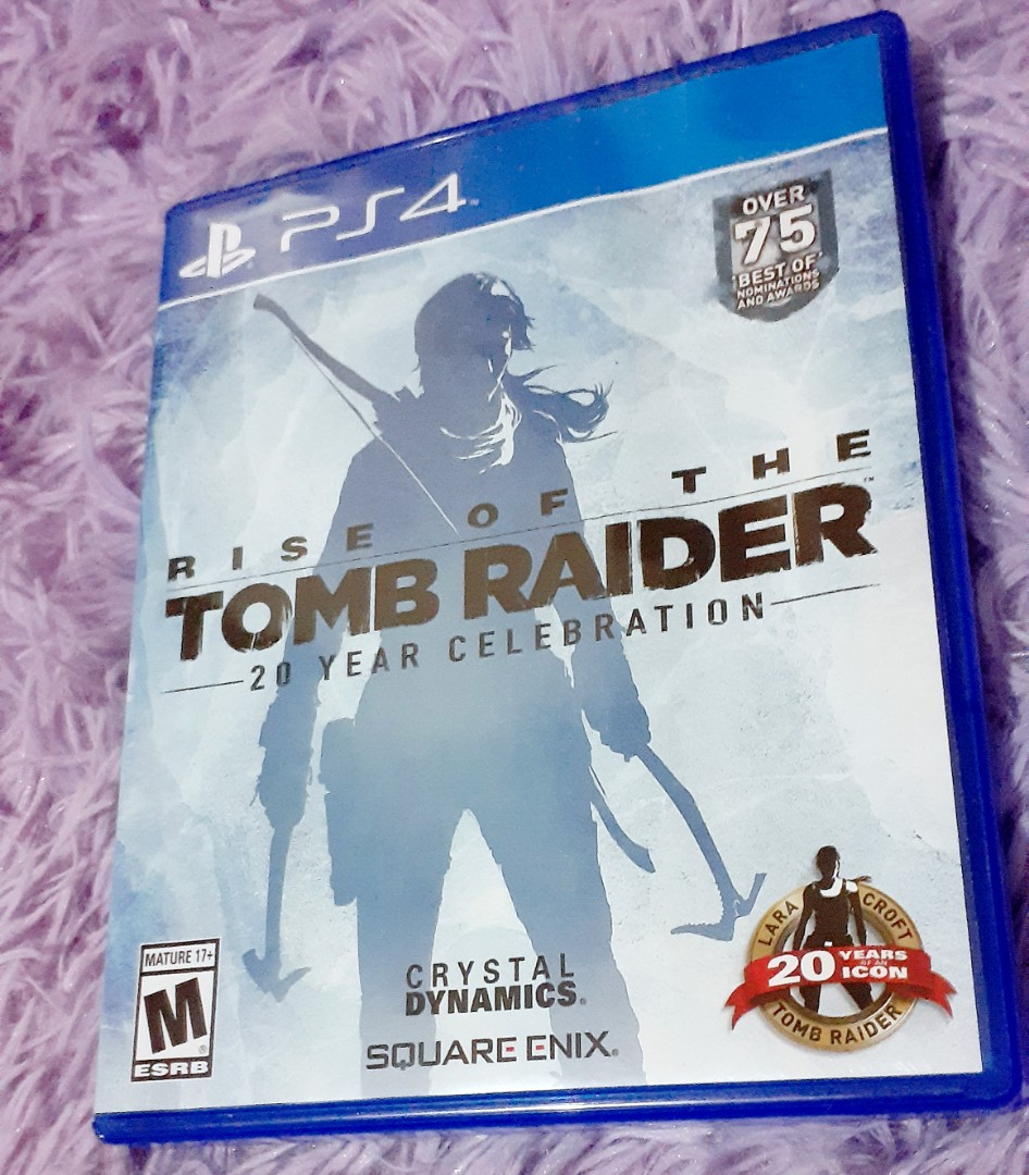rise of the tomb raider 20 year celebration ps4