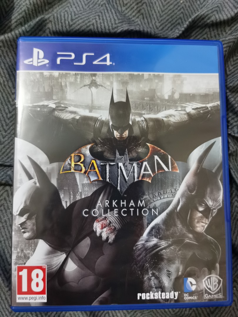 PS4 Batman Arkham Collection, Video Gaming, Video Games, PlayStation on  Carousell