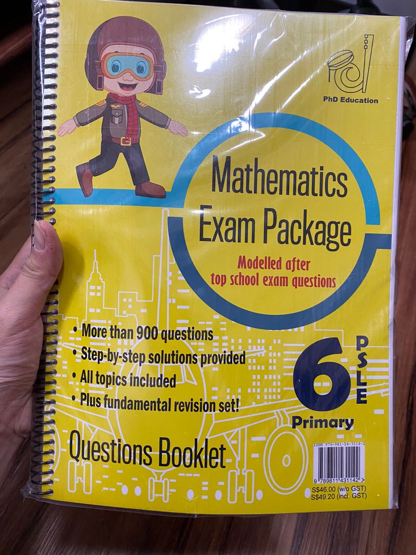 PSLE primary 6 math exam package, Hobbies \u0026 Toys, Books \u0026 Magazines, Assessment Books on Carousell