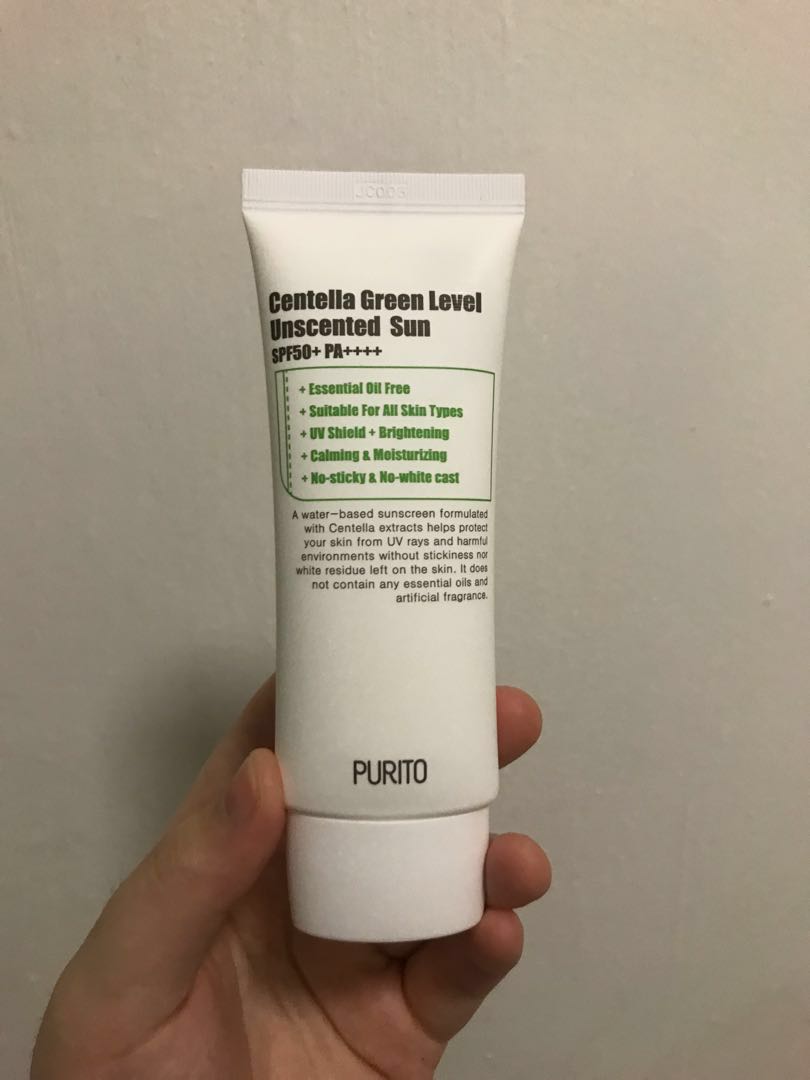 purito green tea sunscreen