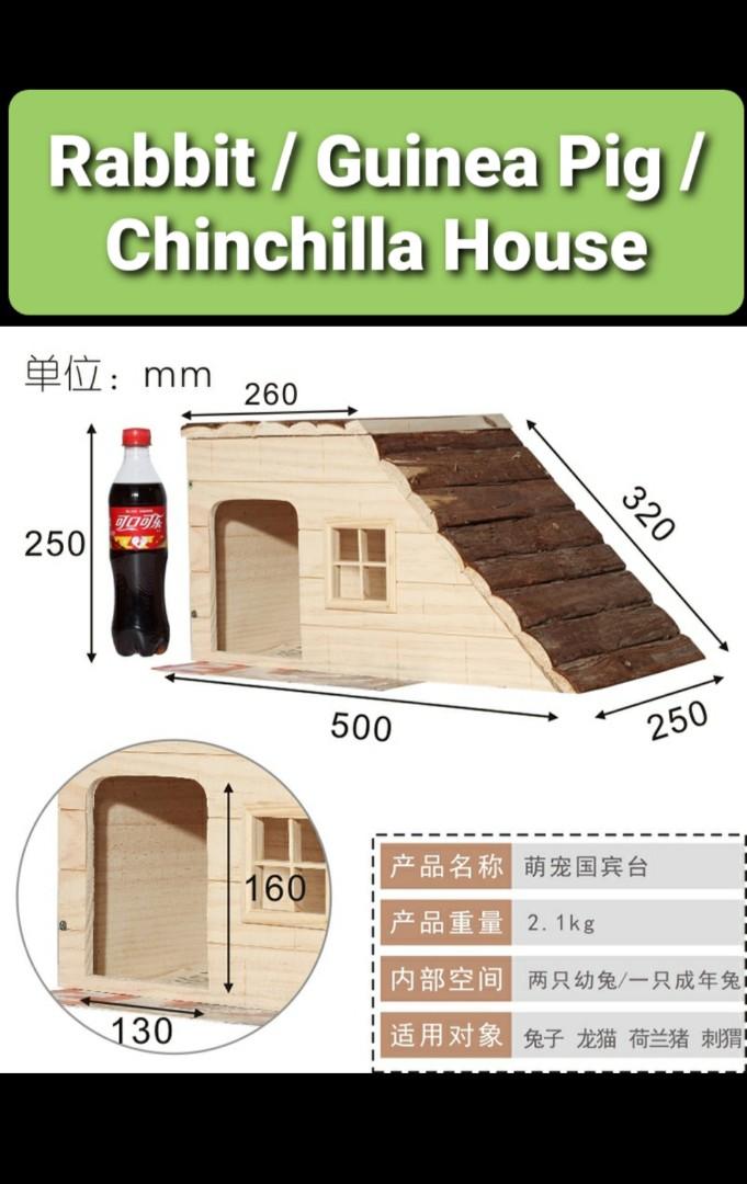 chinchilla wood house