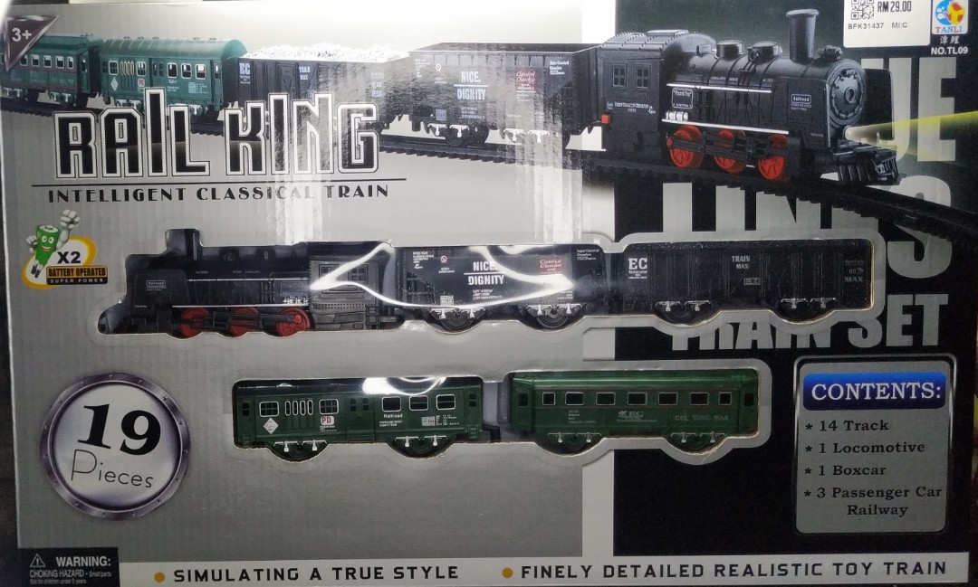 Rail king intelligent classical hot sale train