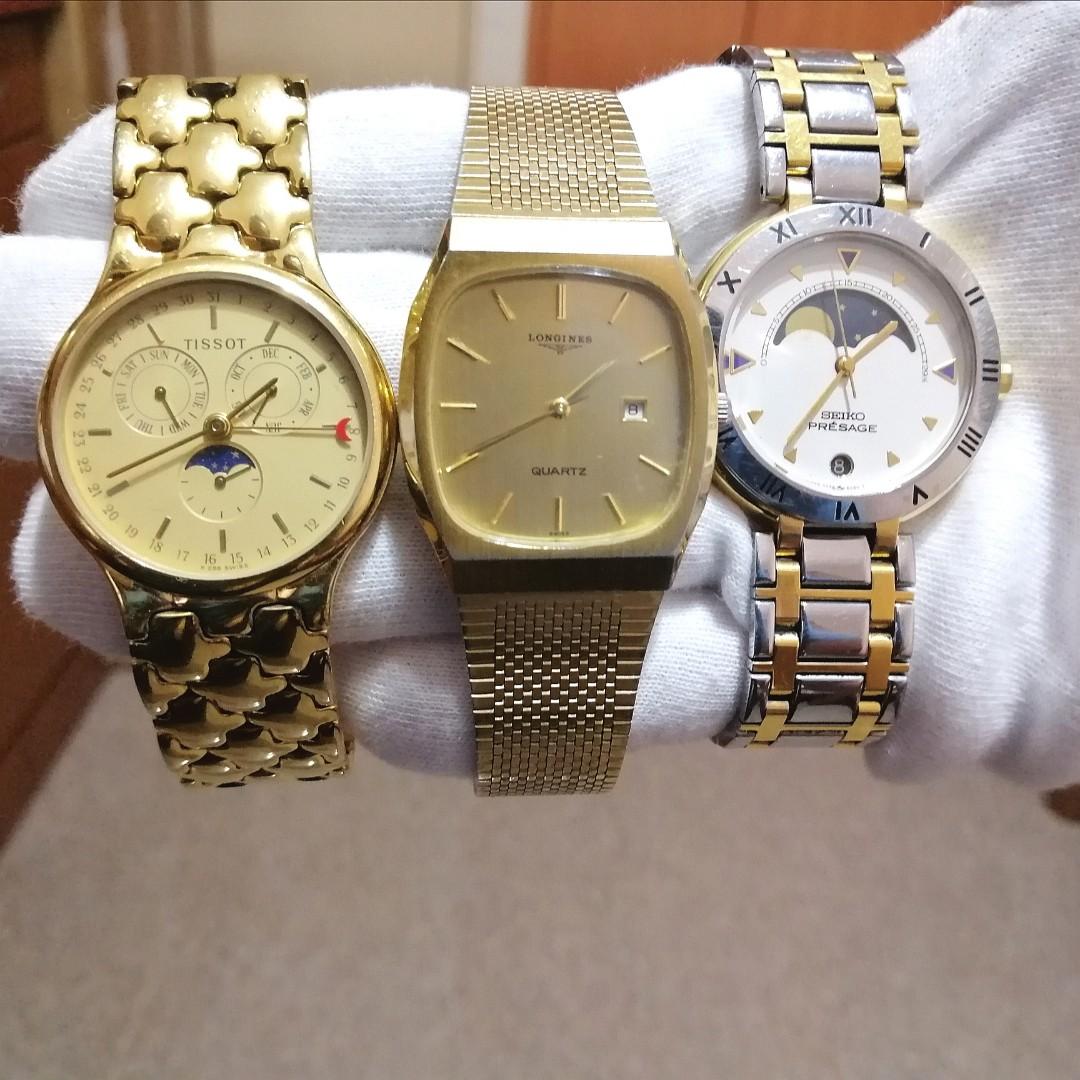 RARE Vintage Tissot Longines and Seiko Presage