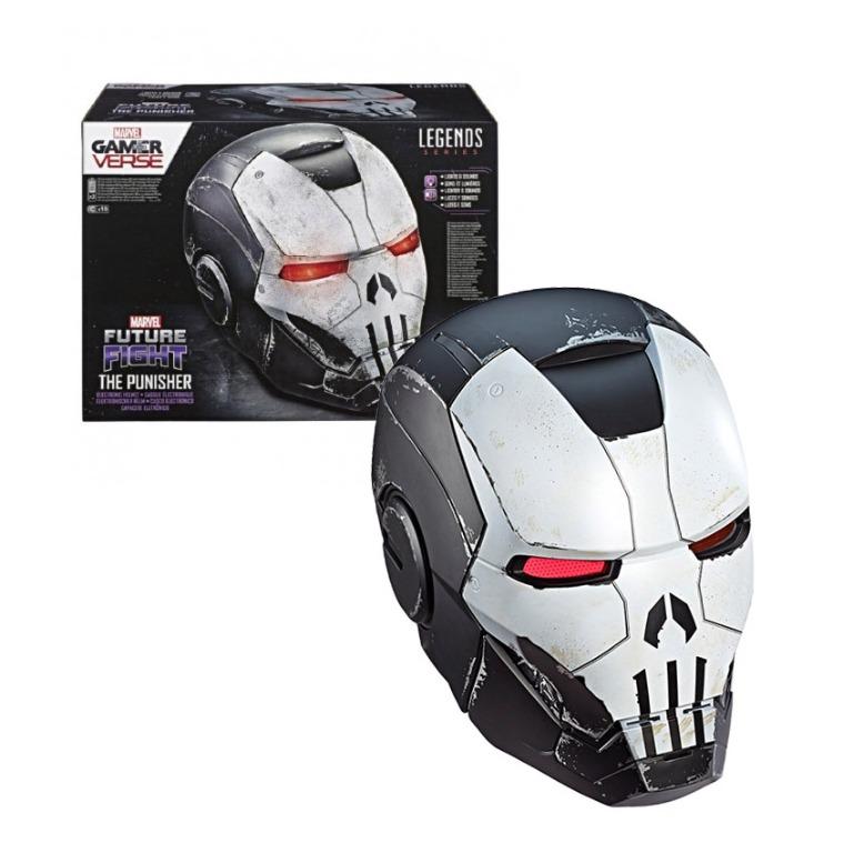 marvel legends series gamerverse the punisher electronic helmet