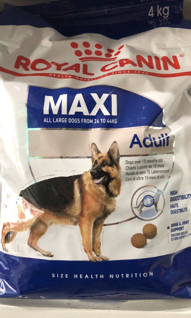 Royal Canin Maxi Adult Pets Supplies Pet Food On Carousell