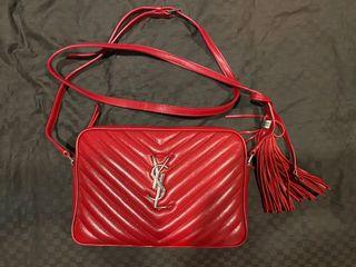 red ysl camera bag