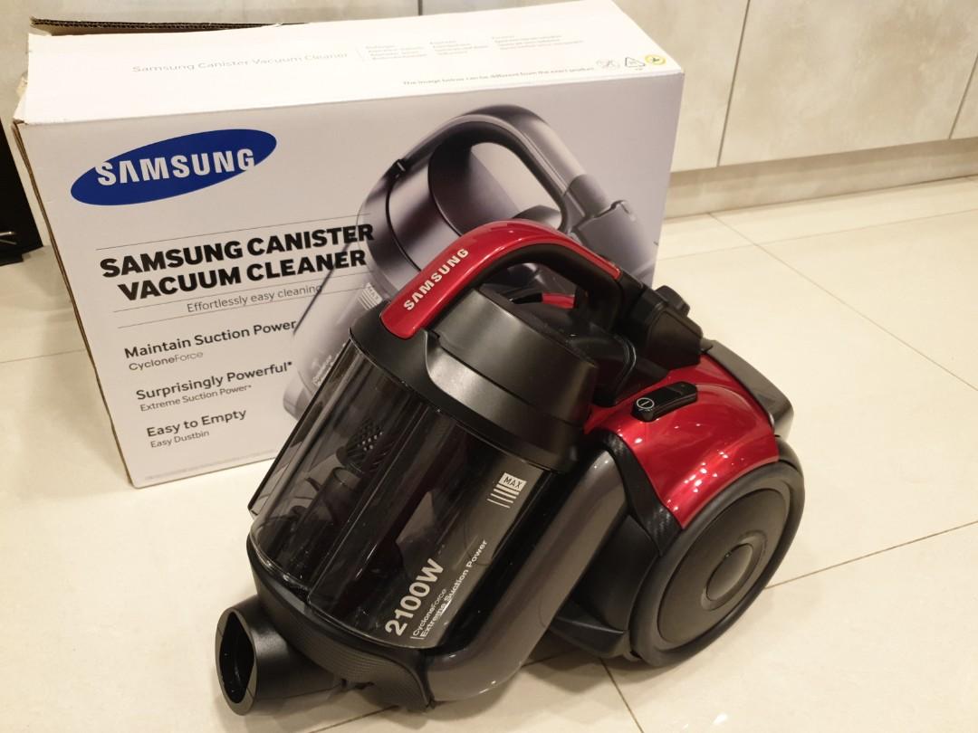 sc21f50va canister vacuum cleaner with extreme suction power 2100w