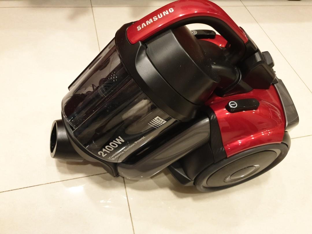 sc21f50va canister vacuum cleaner with extreme suction power 2100w