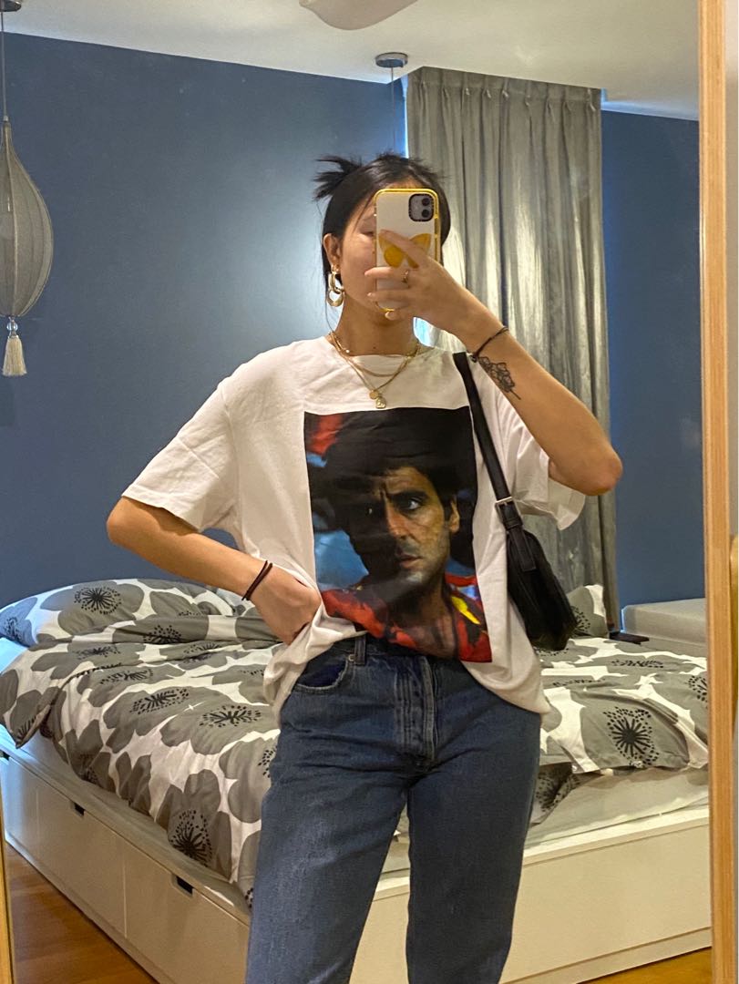 pull and bear scarface shirt