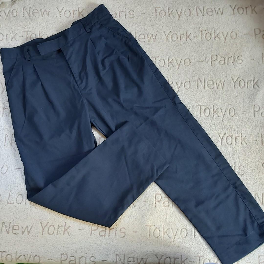 Size 31 Men's Navy Blue Pants/Trousers👖, Men's Fashion, Bottoms, Trousers  on Carousell
