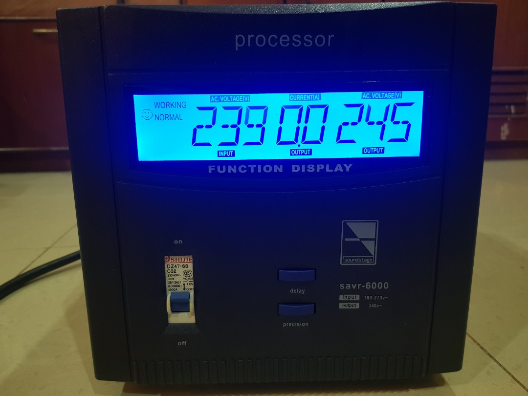 Soundstage voltage stabilizer processor SAVR6000, Audio, Soundbars