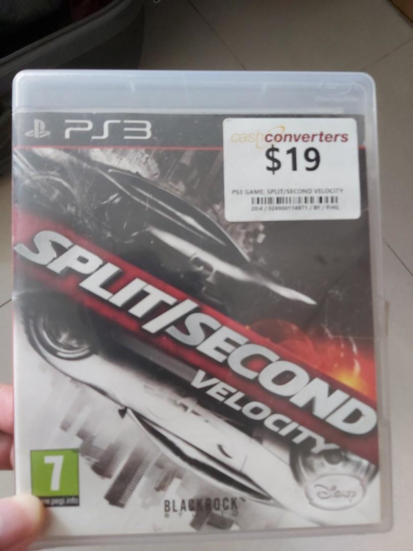 Split Second Veloctity Ps3 Game Toys Games Video Gaming Video Games On Carousell