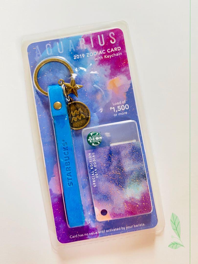Starbucks Aquarius 2019 Zodiac Card, Everything Else, Others ...