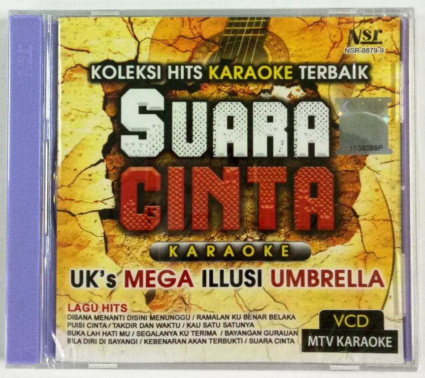 Suara Cinta Koleksi Hits Karaoke Terbaik Vcd Mtv Karaoke Uk S Mega Illusi Umbrella Music Media Cd S Dvd S Other Media On Carousell
