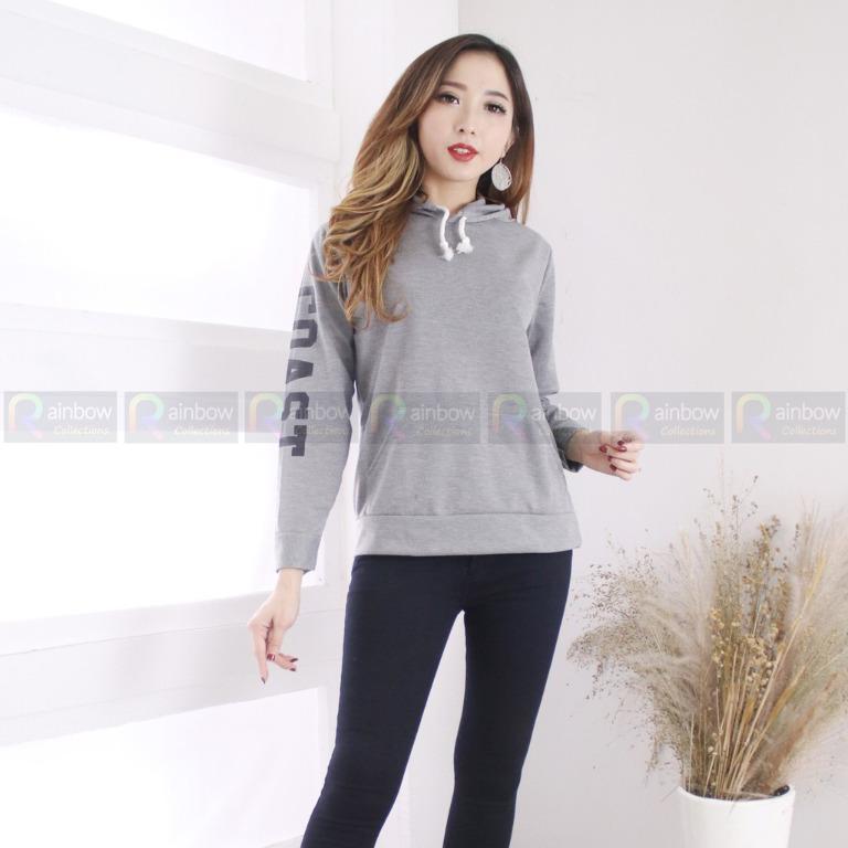 Hoodie jumper wanita store