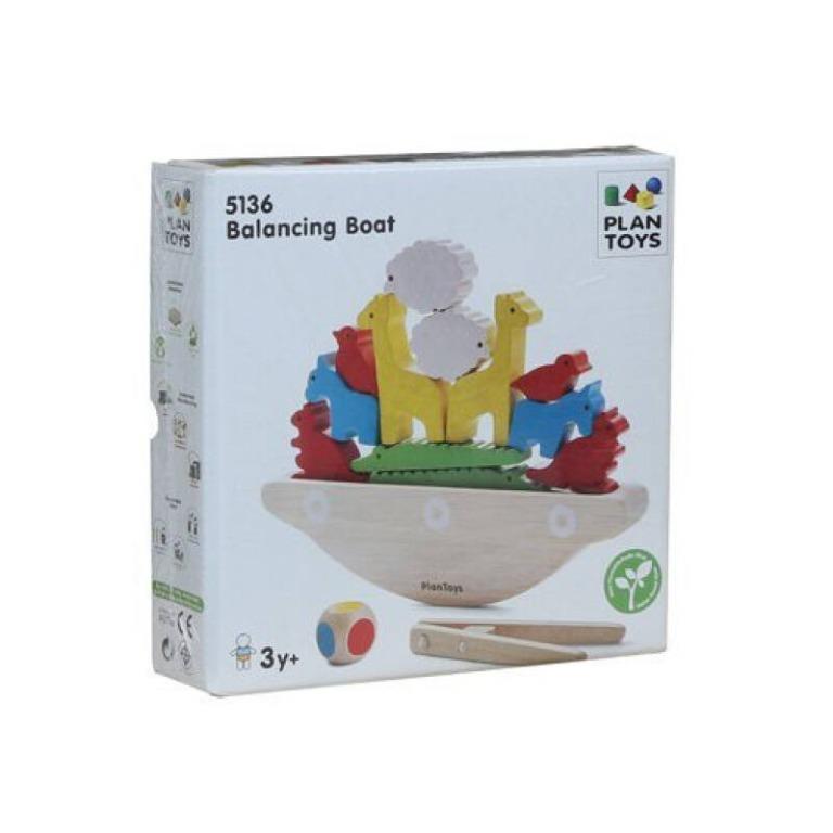 plan toys balancing boat