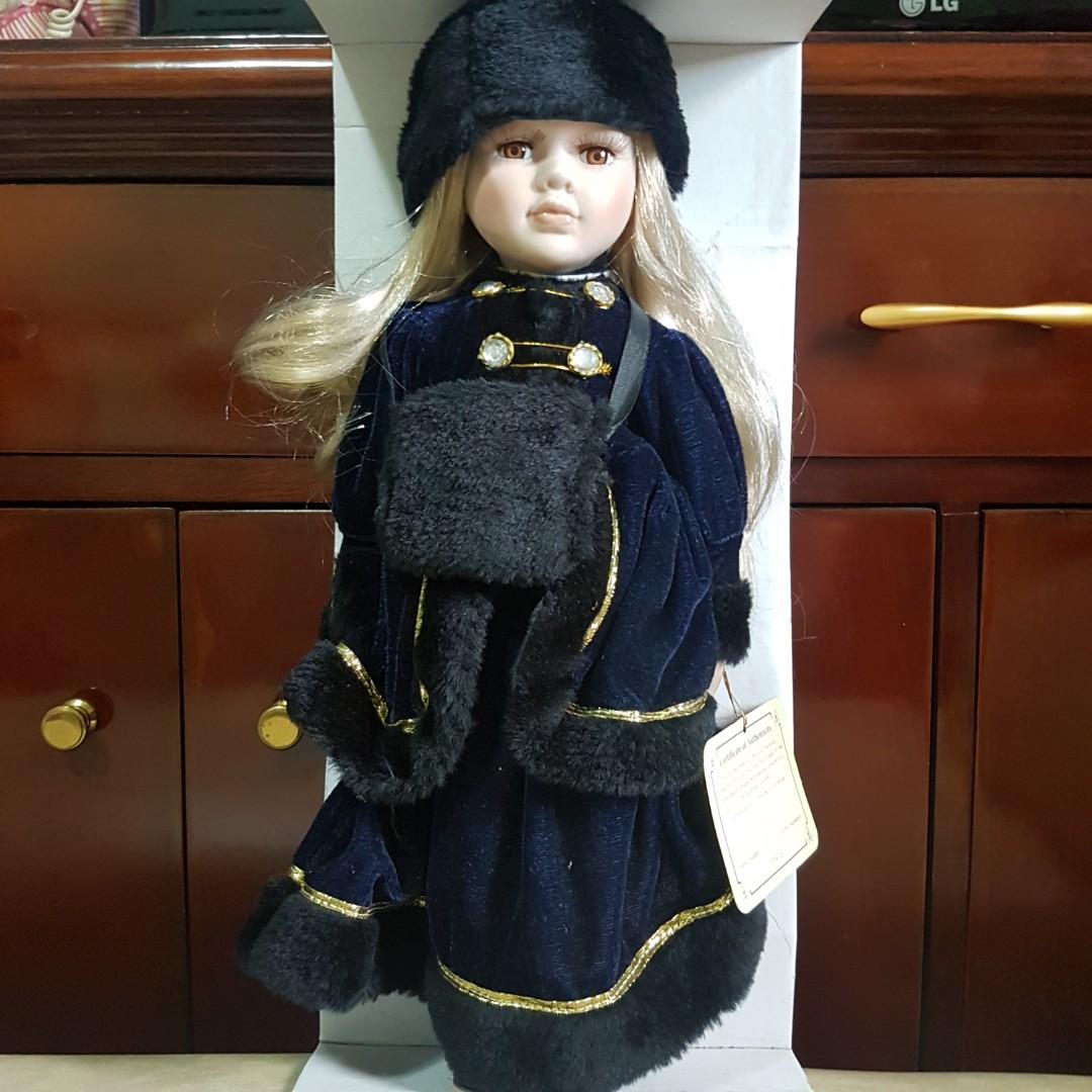 The heirloom 2025 collection porcelain dolls