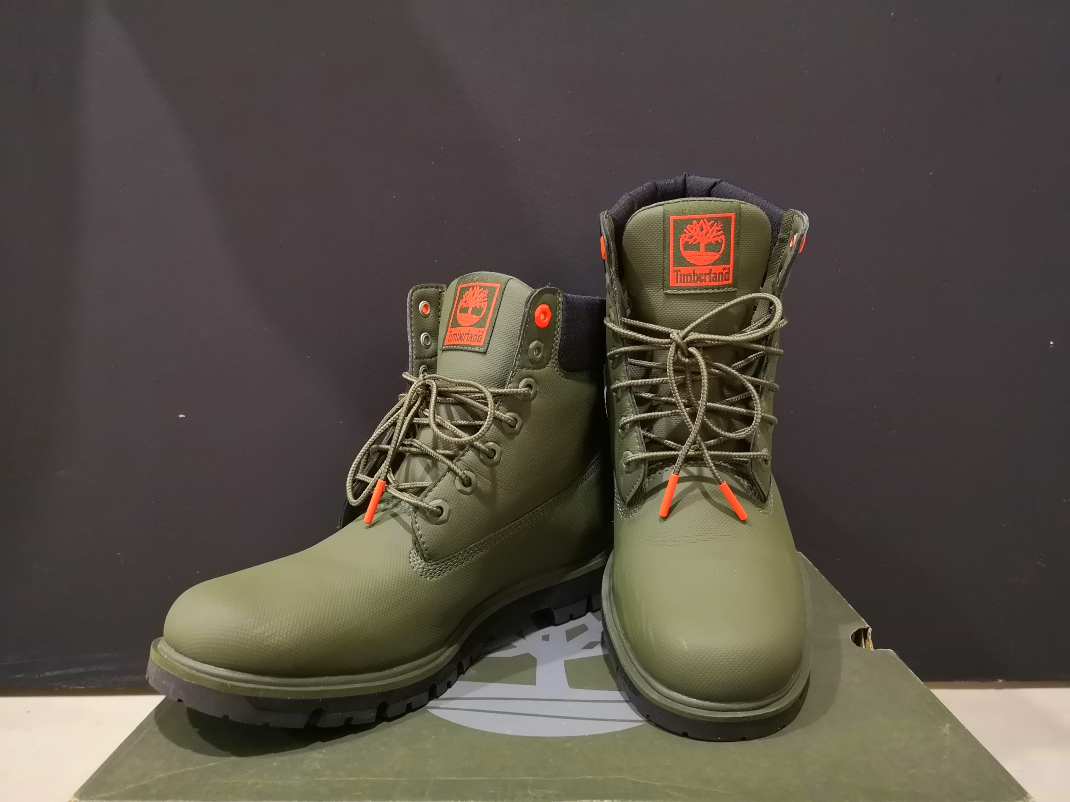 mens timberland boots olive green