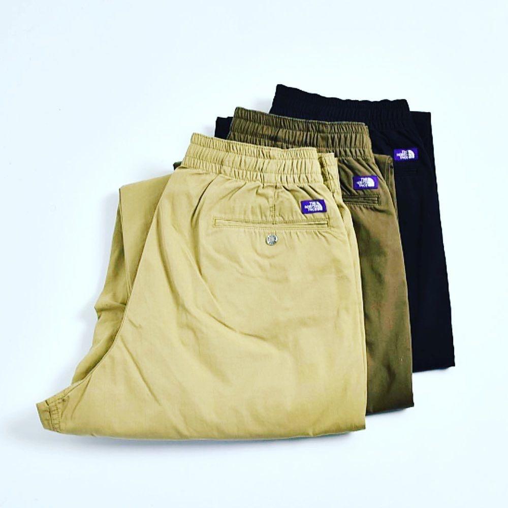 TNF PURPLE LABEL Ripstop Shirred Waist Pants NT5951N, 男裝, 褲
