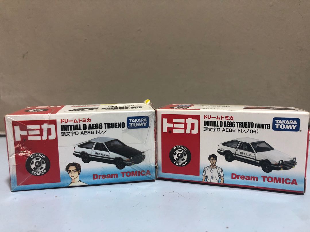 Tomica Initial D Ae86 Trueno Toys Games Diecast Toy Vehicles On Carousell