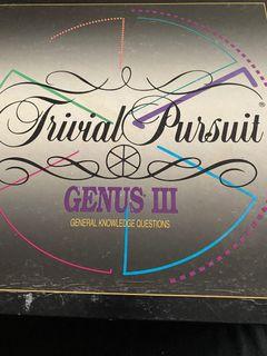 Trivial pursuit genius III edition