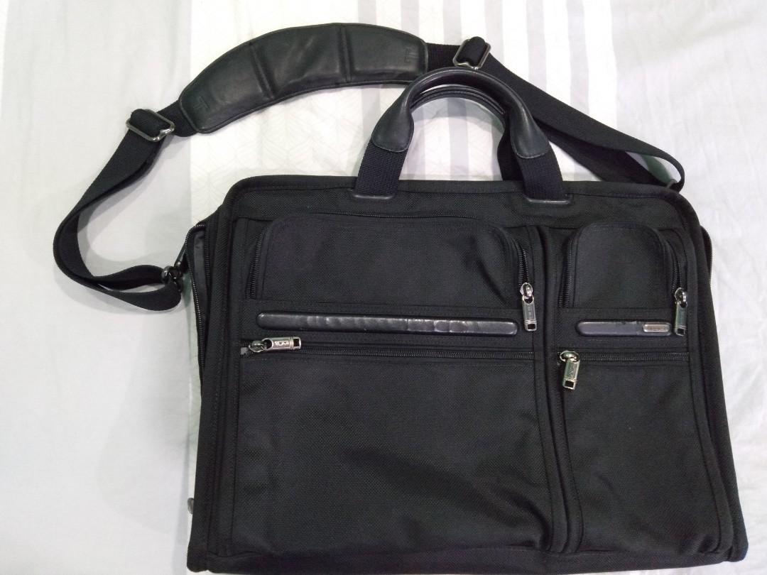Tumi computer briefcase top