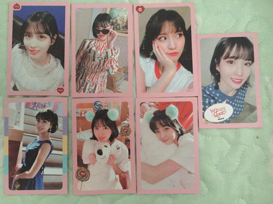 Twice Momo What Is Love Photocards Hobbies Toys Memorabilia Collectibles K Wave On Carousell
