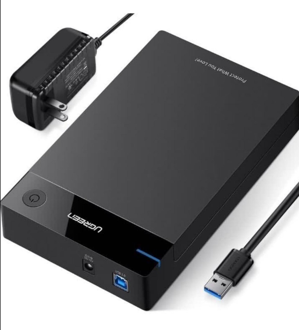 UGREEN External Hard Drive Enclosure 3.5 Usb 3.0 To Sata